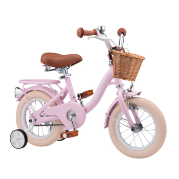Дитячий велосипед Miqilong LS 12" рожевий (RBB-LS12-PINK) - Pampik