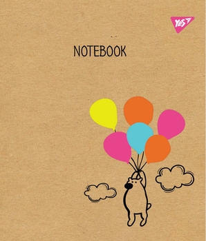 Набір зошитів Yes Sketch animal Крафт А5, в клітинку, 18 аркушів, 10 шт. (765078) - Pampik - 3