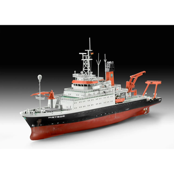 Сборная модель Revell Немецкий исследовательский корабль Метеор уровень 4, масштаб 1:300, 181 деталь (RVL-05218) - Pampik - 5
