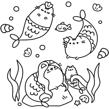 Мінірозмальовка Артбукс Pusheen 96 сторінок (9786175231722) - Pampik - 5