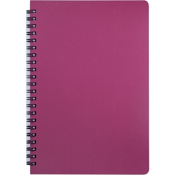 Книга записная Buromax Office в клеточку В5 спираль красная 96 листов (BM.24551150-05) - Pampik