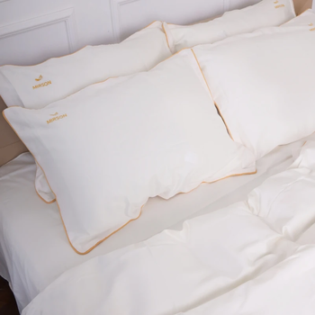 Пододеяльник MirSon Fire Bird 0001 Сатин Elit Moko White 110х140 см (2200008706470) - Pampik - 5