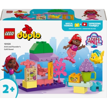 Конструктор LEGO DUPLO® Disney Кав'ярня Аріель і Флаундера, 22 деталі (10420) - Pampik