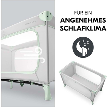 Детский манеж Hauck Dream N Play Plus Dusty Mint - Pampik - 2