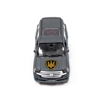 Автомодель TechnoDrive Шевроны Героев Toyota Land Cruiser Рубеж (KM6010) - Pampik - 4