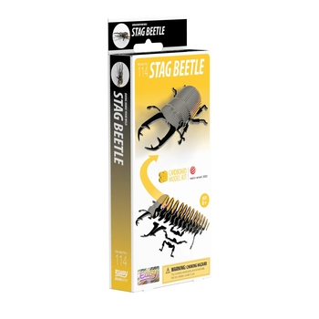 Збірна 3Д модель Eugy Зоопарк Жук-олень (XEG-114) - Pampik - 8