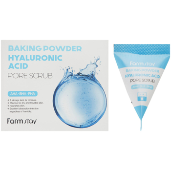 Скраб для лица FarmStay Baking Powder Hyaluronic Acid Pore Scrub 7 г - Pampik - 2