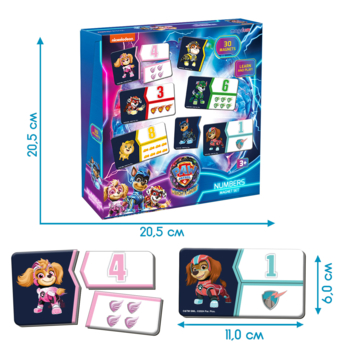 Набір магнітів Magdum Щенячий патруль Цифри (ML4034-22) - Pampik - 3