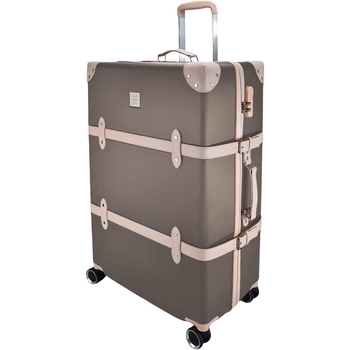 Чемодан Semi Line 28" L Brown/Pink Cream (T5673-4) - Pampik