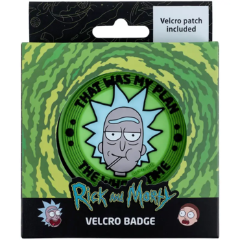 Бейдж на липучці Kite Rick and Morty RM24-3011-1 - Pampik