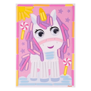 Набор для творчества 1 Вересня Единорог Аппликация из фоамирана ЭВА (954566) - Pampik - 3