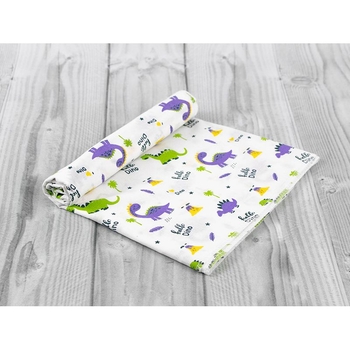 Пелюшка Руно ситець 95х110 см Динозаврики (204.03_динозаврики) - Pampik - 2