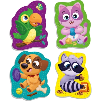 Пазли м'які Roter Kafer Домашні тварини, 15 елементів (RK6010-05) - Pampik