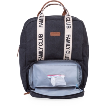 Рюкзак Childhome Family club Canvas Black (CWBPSCBL) - Pampik - 4