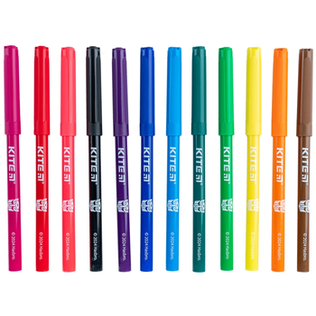 Фломастери Kite Transformers, 12 шт. (TF24-447) - Pampik - 2