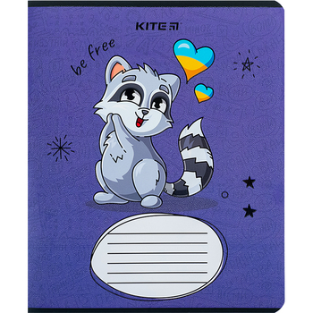 Набор тетрадей Kite Be Ukraine А5, в линейку, 12 листов, 25 шт. (K24-234-2) - Pampik - 5