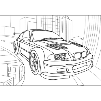 Раскраска 1 Вересня Супер автомобили 12 страниц (743057) - Pampik - 3