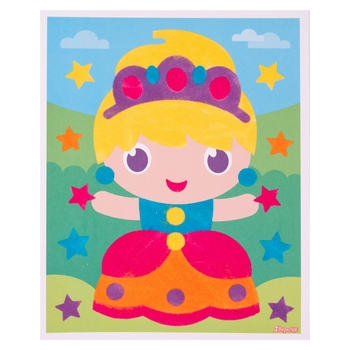 Набор для творчества 1 Вересня Принцесса Аппликация из вельвета (954558) - Pampik - 3