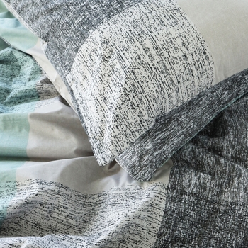 Простирадло MirSon Бязь 17-4816 Meren 110х160 см сіро-зелене (2200009019616) - Pampik - 3