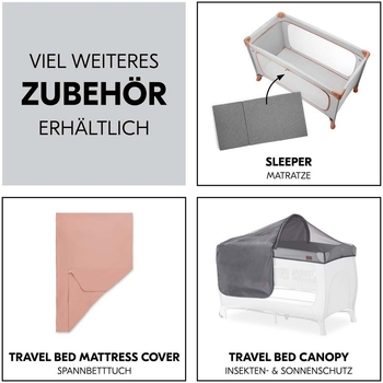 Детский манеж Hauck Dream N Play Plus Dusty Cork - Pampik - 8