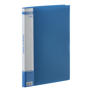 Папка с 20 файлами Buromax Jombax А4 синяя (BM.3605-02) - Pampik