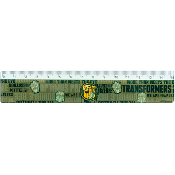 Лінійка пластикова Kite Transformers 15 см (TF24-090) - Pampik