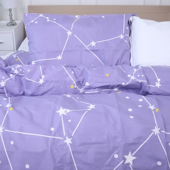 Комплект постельного белья MirSon Ranforce Elite 17-4742 Constellation 110 х 140 см - Pampik - 2