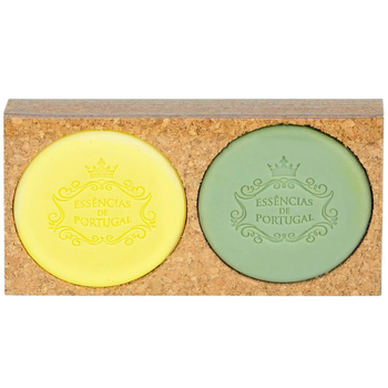 Набор мыла Essencias de Portugal Лимон + Эвкалипт 50 г х 2 шт. в пробковой коробке - Pampik