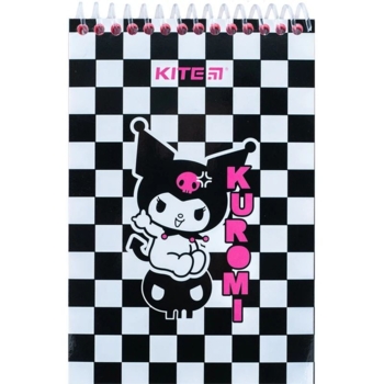 Блокнот Kite Kuromi А6 без линирования 48 листов (HK24-196) - Pampik