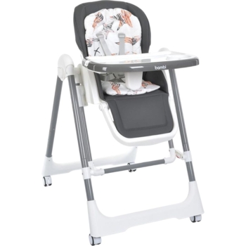 Стільчик для годування Bambi M 5897 gray - Pampik