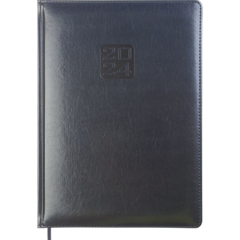Ежедневник датированный Buromax Bravo 2024 A4 синий (BM.2740-02) - Pampik