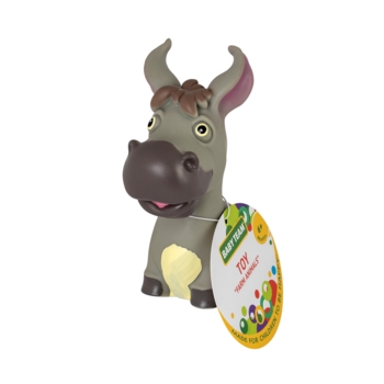 Іграшка-фігурка Baby Team Тварини ферми Віслюк (8753_віслюк сірий) - Pampik - 2