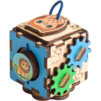 Бізікубик GoodPlay Звірі 5х5х5 см (К113) - Pampik - 2