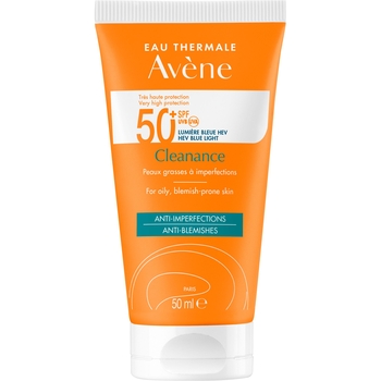 Солнцезащитный крем Avene Cleanance Sun Care SPF 50+, 50 мл - Pampik