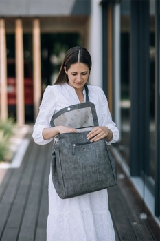 Рюкзак FreeOn Chic, сірий (49058) - Pampik - 5