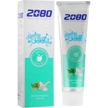 Зубная паста натуральная 2080 Aekyung Pure Baking Soda Mint Blast С пищевой содой и мятой 120 мл - Pampik
