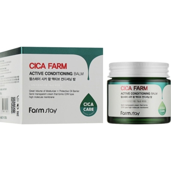 Крем-бальзам для обличчя FarmStay Cica Farm Active Conditioning Balm 80 г - Pampik