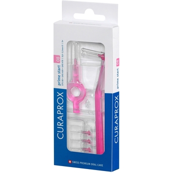 Набір міжзубних щіток Curaprox Start CPS 406, 0.8 мм, 5 шт. + 1 тримач UHS 409 + 1 тримач UHS 470 - Pampik - 2
