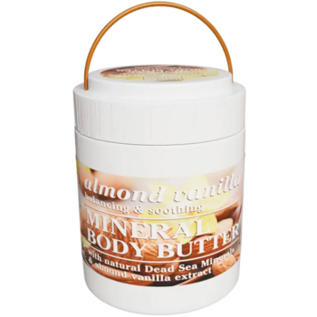 Крем-масло для тела Dead Sea Collection миндально-ванильное с минералами Мертвого моря 500 мл - Pampik