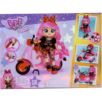 Ляльковий ігровий набір BFF By Cry Babie Talents Lady's Scooter 20 см (911123) - Pampik - 10