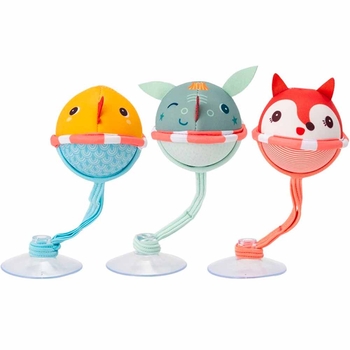 Іграшка для ванної Lilliputiens Три м'ячі (83502) - Pampik