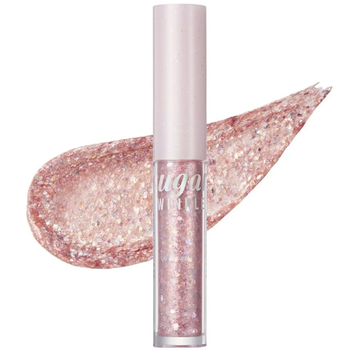 Рідкі тіні-гліттер для повік Peripera Sugar Twinkle Liquid Glitter тон 02 (Sodapop Flakes) 1.9 г - Pampik - 2