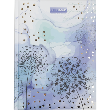 Блокнот Buromax Tracery А-5, 80 листов лавандовый (BM.24582106-39) - Pampik