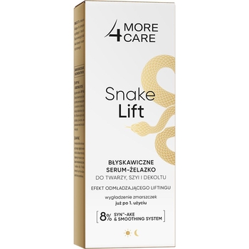 Сироватка More4Care Snake Lift Instant Serum для обличчя, шиї та декольте 35 мл - Pampik - 2