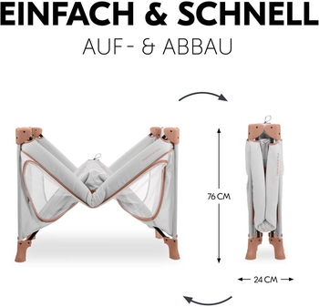 Детский манеж Hauck Dream N Play Plus Dusty Cork - Pampik - 6