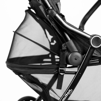 Коляска прогулочная Hamilton by Yoop XL Light Grey - Pampik - 10