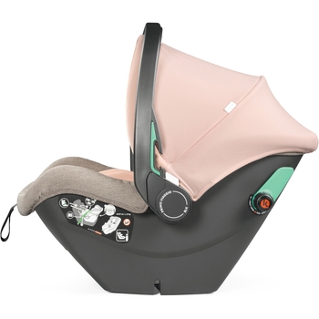 Коляска 3 в 1 Peg-Perego Veloce Mon Amour Belvedere SLK з підставкою до люльки рожеве золото - Pampik - 13