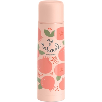 Термос Suavinex Go natural 500 мл, рожевий (401501) - Pampik