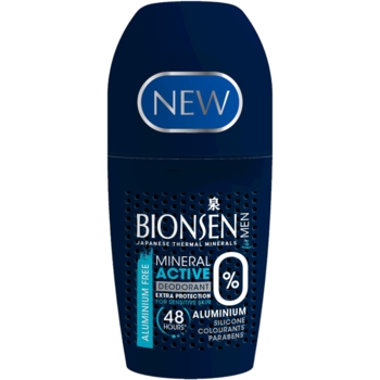 Дезодорант-рол для чоловіків Bionsen Mineral Active, 50 мл - Pampik
