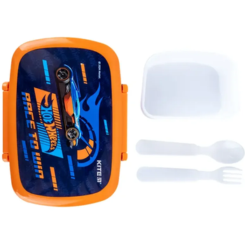 Ланчбокс с наполнением Kite Hot Wheels HW24-163, 750 мл (HW24-163) - Pampik - 2